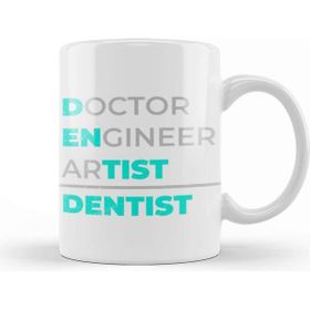 Baskı Dükkanı Doctor Engineer Artist Dentist 030 Kupa Bardak