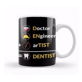 Baskı Dükkanı Doctor Engineer Artist Dentist 031 Kupa Bardak