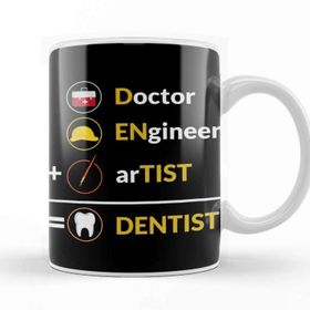 Baskı Dükkanı Doctor Engineer Artist Dentist 031 Kupa Bardak