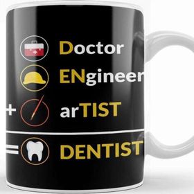 Baskı Dükkanı Doctor Engineer Artist Dentist 031 Kupa Bardak