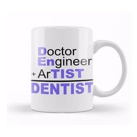 Baskı Dükkanı Doctor Engineer Artist Dentist 032 Kupa Bardak