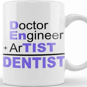 Baskı Dükkanı Doctor Engineer Artist Dentist 032 Kupa Bardak