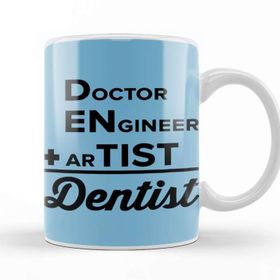 Baskı Dükkanı Doctor Engineer Artist Dentist 033 Kupa Bardak