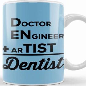 Baskı Dükkanı Doctor Engineer Artist Dentist 033 Kupa Bardak