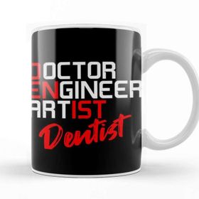 Baskı Dükkanı Doctor Engineer Artist Dentist 034 Kupa Bardak