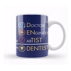 Baskı Dükkanı Doctor Engineer Artist Dentist 035 Kupa Bardak