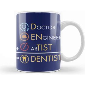 Baskı Dükkanı Doctor Engineer Artist Dentist 035 Kupa Bardak