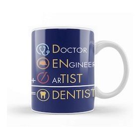 Baskı Dükkanı Doctor Engineer Artist Dentist 035 Kupa Bardak