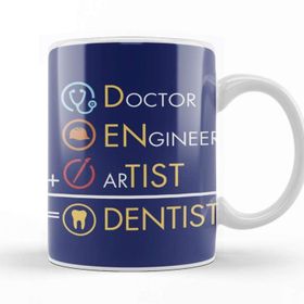 Baskı Dükkanı Doctor Engineer Artist Dentist 035 Kupa Bardak