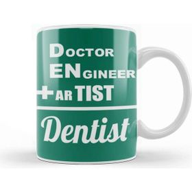 Baskı Dükkanı Doctor Engineer Artist Dentist 036 Kupa Bardak