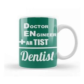 Baskı Dükkanı Doctor Engineer Artist Dentist 036 Kupa Bardak