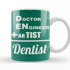 Baskı Dükkanı Doctor Engineer Artist Dentist 036 Kupa Bardak