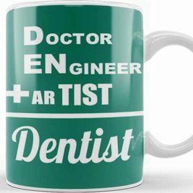 Baskı Dükkanı Doctor Engineer Artist Dentist 036 Kupa Bardak
