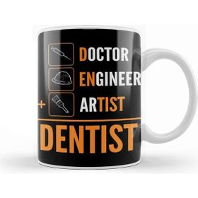 Baskı Dükkanı Doctor Engineer Artist Dentist 04 Kupa Bardak