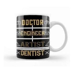 Baskı Dükkanı Doctor Engineer Artist Dentist 06 Kupa Bardak