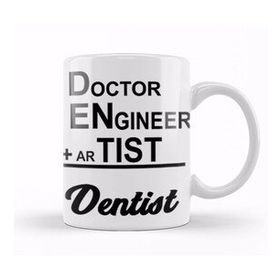 Baskı Dükkanı Doctor Engineer Artist Dentist 07 Kupa Bardak