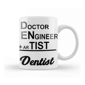 Baskı Dükkanı Doctor Engineer Artist Dentist 07 Kupa Bardak