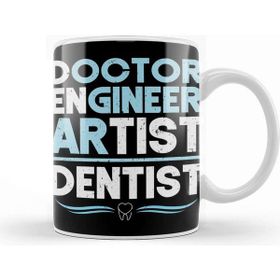 Baskı Dükkanı Doctor Engineer Artist Dentist 35 Kupa Bardak