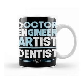 Baskı Dükkanı Doctor Engineer Artist Dentist 35 Kupa Bardak