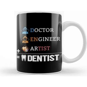 Baskı Dükkanı Doctor Engineer Artist Dentist Kupa Bardak