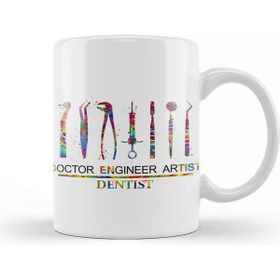 Baskı Dükkanı Doctor Engineer Artist Dentist Kupa Bardak