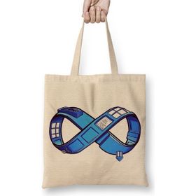 Baskı Dükkanı Doctor Who Endless Tardis Bez Kadın Günlük Çanta