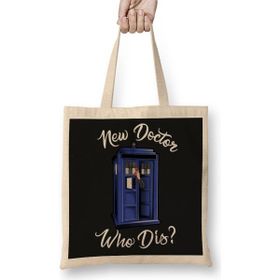 Baskı Dükkanı Doctor Who New Doctor Bez Çanta