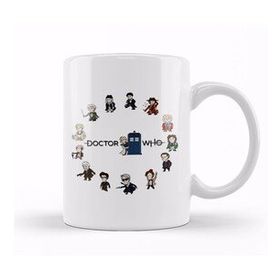 Baskı Dükkanı Doctor Who The Fourteen Doctors Kupa Bardak