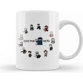Baskı Dükkanı Doctor Who The Fourteen Doctors Kupa Bardak