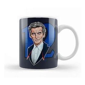 Baskı Dükkanı Doctor Who The Twelfth Doctor Beyaz 330 ml Porselen Kupa Bardak