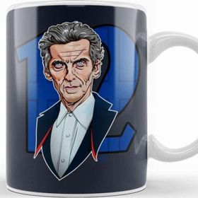 Baskı Dükkanı Doctor Who The Twelfth Doctor Beyaz 330 ml Porselen Kupa Bardak