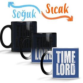 Baskı Dükkanı Doctor Who Time Sihirli Porselen Kupa
