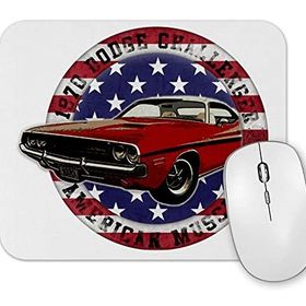 Baskı Dükkanı Dodge Challenger Mouse Pad