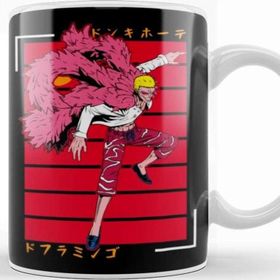 Baskı Dükkanı Doflamingo Rec Red Kupa Bardak