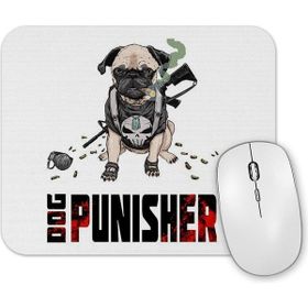 Baskı Dükkanı Dog Baby Forest Pug Köpek Mouse Pad