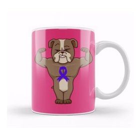 Baskı Dükkanı Dog Crohn's & Colıtıs Awareness Warrior Kupa Bardak
