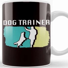 Baskı Dükkanı Dog Trainer Animal Teaching Behavior Dog School Puppy Pet Kupa Bardak