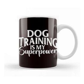 Baskı Dükkanı Dog Trainer Power Dogs Training Animal Teaching Behavior Pet Kupa Bardak