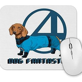 Baskı Dükkanı Dogdevil Pug Köpek Mouse Pad