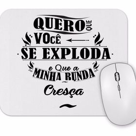 Baskı Dükkanı Dois Trabalhos Mouse Pad