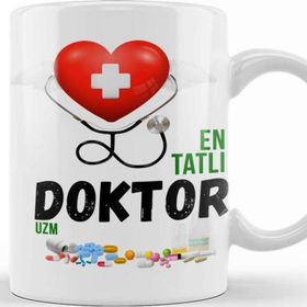 Baskı Dükkanı Doktor Doktora Hediye Kupa Bardak