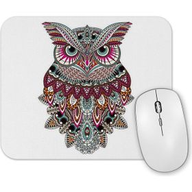 Baskı Dükkanı Dolunay Baykuş Korku Baykuş Mouse Pad