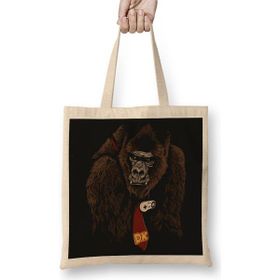 Baskı Dükkanı Donkey Kong Bez Çanta