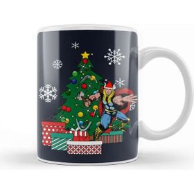 Baskı Dükkanı Donnie Around The Christmas Tree Wild Thornberrys Beyaz 330 01 ml Porselen Kupa Bardak