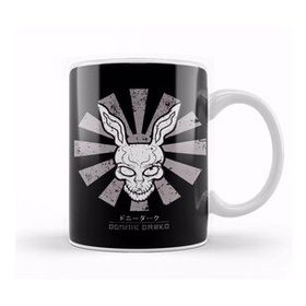 Baskı Dükkanı Donnie Darko Frank Retro Japanese Beyaz 330 ml Porselen Kupa Bardak