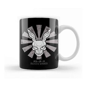 Baskı Dükkanı Donnie Darko Frank Retro Japanese Beyaz 330 ml Porselen Kupa Bardak