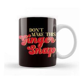 Baskı Dükkanı Don´t Make This Ginger Snap Redhead Christmas Cookies Beyaz 330 ml Porselen Kupa Bardak