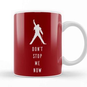 Baskı Dükkanı Dont Stop Me Now 01 Beyaz 330 ml Porselen Kupa Bardak