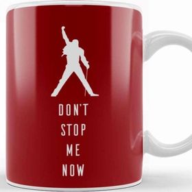 Baskı Dükkanı Dont Stop Me Now 01 Beyaz 330 ml Porselen Kupa Bardak
