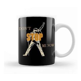 Baskı Dükkanı Dont Stop Me Now 02 Beyaz 330 ml Porselen Kupa Bardak
